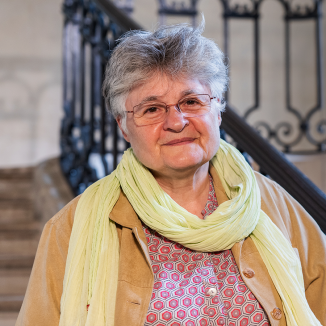 Claire Burkel professeur au Collège des Bernardins